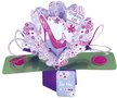 3D verjaardagskaart - pop ups - birthday girl for you - schoen