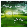 wenskaart claudia muller - change is coming