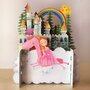 3d pop up kinderkaart - prinses