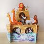 3d pop up kinderkaart - ark van noach