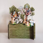 3d pop up kinderkaart - dieren bij boomhut