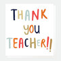 wenskaart caroline gardner - thank you teacher!!