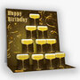 3d verjaardagskaart - tendances premium - happy birthday - champagne