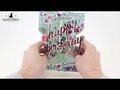 3D verjaardagskaart - swing cards - happy birthday