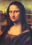 3d ansichtkaart - lenticulaire kaart - mona lisa knipoogt