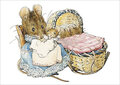 ansichtkaart beatrix potter - muizen