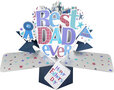 3D vaderdagkaart - pop ups - happy father's day - best dad ever