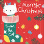 kerstkaart woodmansterne - merry christmas from the cat