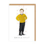 wenskaart ohh deer - beam me up hottie!