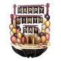 3D kaart - pirouettes cards - happy birthday - ballonnen