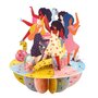 3D kaart - pirouettes cards - girls just wanna have fun