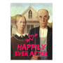 wenskaart masterpieces - happily ever after - schilderij