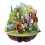 3D kaart - pirouettes cards - aladdin, gelaarsde kat en pinokkio