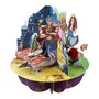 3D kaart - pirouettes cards - aladdin, gelaarsde kat en pinokkio