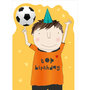 verjaardagskaart cheeky chops - happy birthday - voetbal