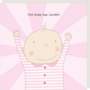 wenskaart rosiemadeathing - the bump has landed - meisje