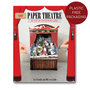 3D pop up kerstkaart  - theater - kerstman en sneeuwpop