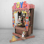 3D pop up kerstkaart  - theater - toys