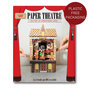 3D pop up kerstkaart  - theater - gingerbread peperkoekhuisje