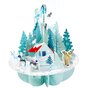 3D kerstkaart - pirouettes cards - winter wonderland