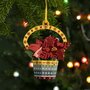 3d kerstkaart - kerstboomhanger - kerstster