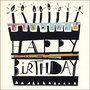 verjaardagskaart woodmansterne - happy birthday - kaarsjes