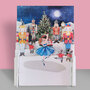 3d pop-up kerstkaart miniature greetings - notenkraker