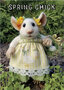 wenskaart tiny squee mousies - spring chick