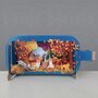 3D pop up wenskaart  - message in a bottle - honden met feesthoedjes - herfst