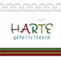 wenskaart - van harte gefeliciteerd