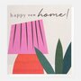 wenskaart nieuwe woning caroline gardner -  happy new home - lamp