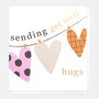 beterschapskaart caroline gardner -  sending get well hugs