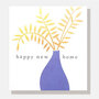 wenskaart nieuwe woning caroline gardner -  happy new home - plant