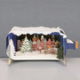 3D pop up kerstkaart - message in a bottle - slee rijden