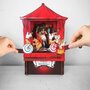 3d pop-up greeting card - paper theatre - happy birthday to you - circus