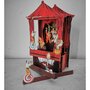 3d pop-up greeting card - paper theatre - happy birthday to you - circus