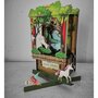 3d pop-up greeting card - paper theatre - have a magical birthday  - eenhoorns