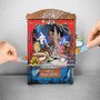 3d pop-up greeting card - paper theatre - zeemeerminnen