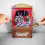 3d pop-up greeting card - paper theatre - schip