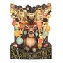 3D kerstkaart - swing cards - rendier