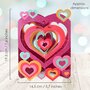 3D kaart - swing cards - love