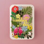 lasergesneden trouwkaart blossom - happy wedding day - vogels