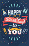 verjaardagskaart - happy birthday to you - snor