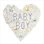 luxe geboortekaart woodmansterne - baby boy