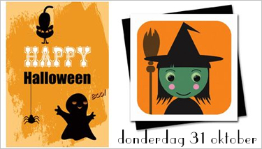 halloween kaarten bestellen bij muller wenskaarten