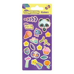 680BBD01 - Bangoberry - display met 28 setjes puffy (met lucht) stickers - 2 soorten | Santoro London | Mano cards groothandel