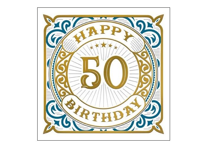 reinigen Quagga Stewart Island 50 jaar - verjaardagskaart woodmansterne - happy birthday | Muller  wenskaarten